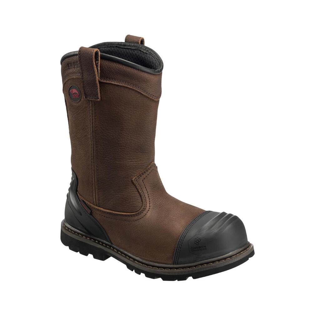NEW AVENGER men's hammer wellington 8" carbon toe boot - extra extra-wide width
